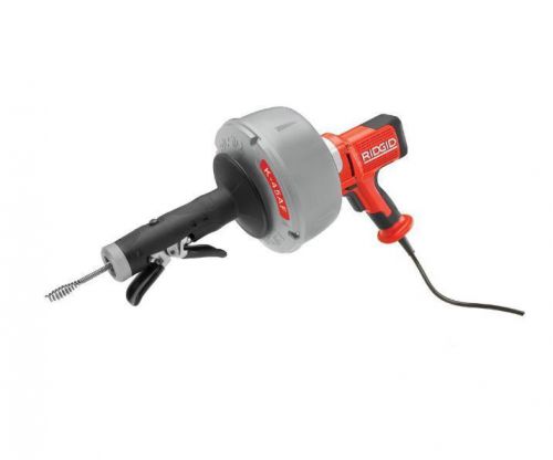 Ridgid K45 Auto-Feed Sink Pipe Drain Gun - Remove Clogs - 25 ft. Powered Cable