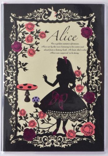 Delfino Disney Alice 2016 Notebook Start Dec 2015 B6 size DZ-76971 from JPN