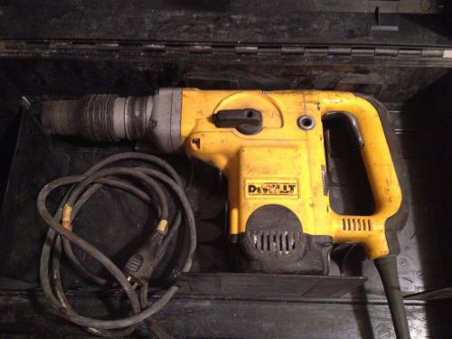 Dewalt d25500 1-9/16-inch sds max rotary hammer kit - case for sale