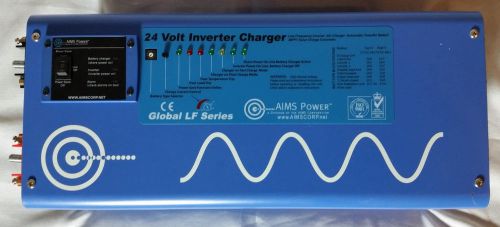 Aims power 24v dc to 120v ac pure sine wave inverter charger perfect for solar for sale