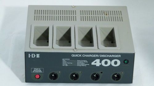 IDX i400 4 Channel Battery Charger/Discharger for NP, BP &amp; Li-ion Batteries