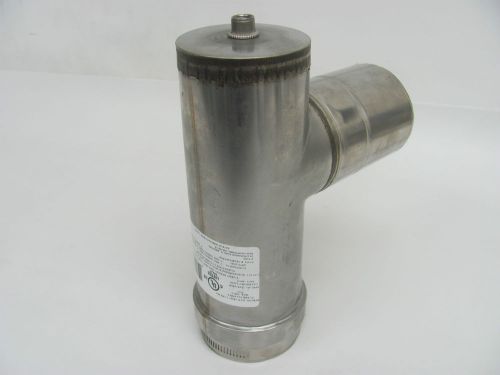 Z-flex z-vent 3&#034; vertical condensation drain tee (2svevwcf03) for sale