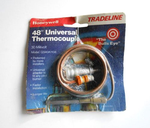 Honeywell Thermocouple 48&#034; Universal Replacement 30 Millivolt