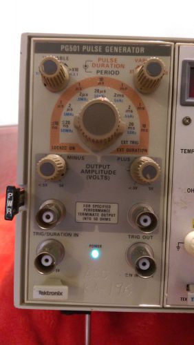 Tektronix PG501 Pulse Generator Plug In Module