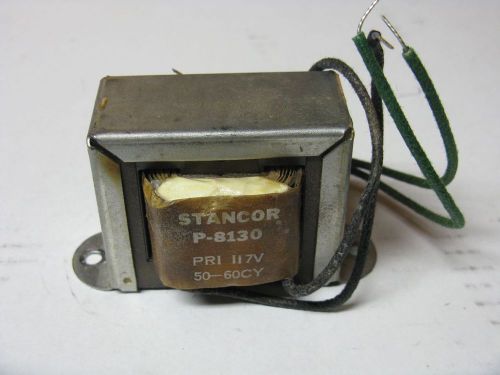 STANCOR FILAMENT TRANSFORMER P-8130 12.6 VOLTS @ 2 AMP.