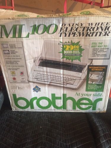 Brother ML100 Daisywheel Electric Typewriter