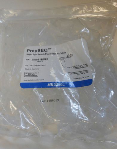 Applied biosystems prepseq microcentrifuge tubes 1.5ml 4413111 100-pack nib for sale