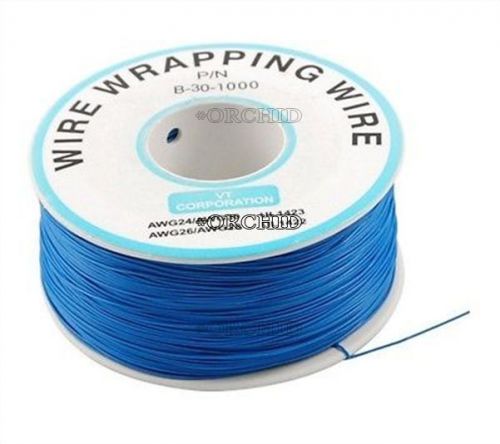 1pcs 0.25mm wire-wrapping wire 30awg cable 250m blue #1926780