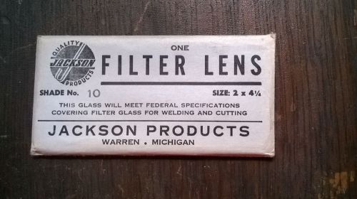 VINTAGE LINCOLN FILTER LENS WELDING LENS SHADE No 10 NEW OLD STOCK