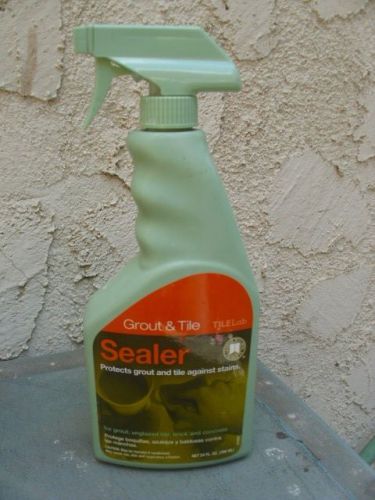 Tilelab Grout And Tile Sealer by Custom Bldg Products 24 Ounce Protects