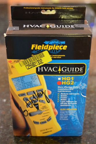 Fieldpiece HG2 HVAC Guide System Analyzer with Software NIB