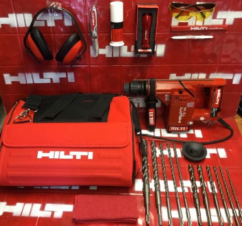 HILTI TE 14 HAMMER DRILL, L@@K, FREE DRILL BITS, LOADED, FAST SHIPPING