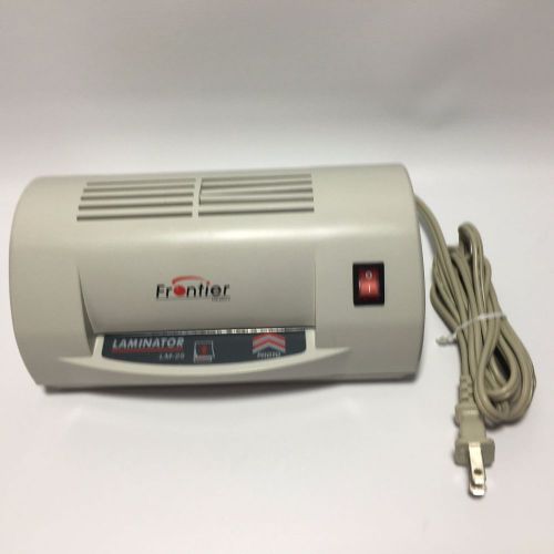 Frontier LM-25 4.5&#034; Laminator 10 Minute Warm Up Time