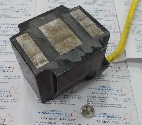 Vibratory Feeder Coil Electromagnet that will lift 1337 pounds @24VDC 83821