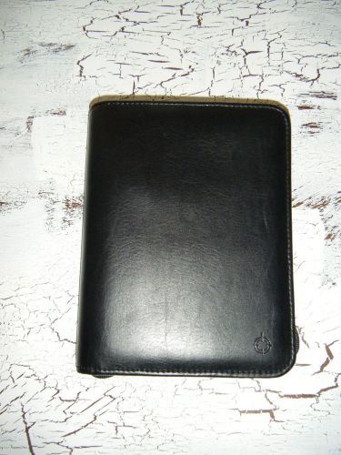 Franklin Covey NWT Day Planner Organizer, Black Simulated Leather, 11497-452