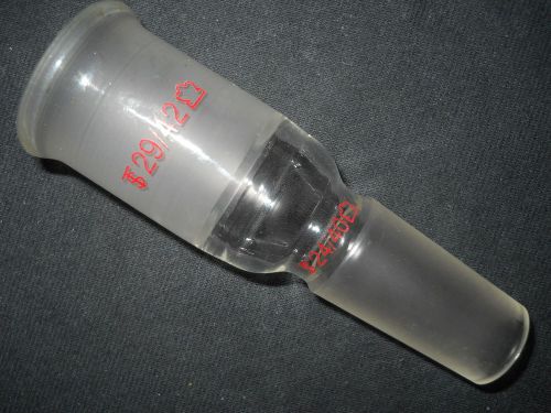 Kontes Glass 29/42 Outer to 24/40 Inner Reducing/Enlarging Joint Adapter