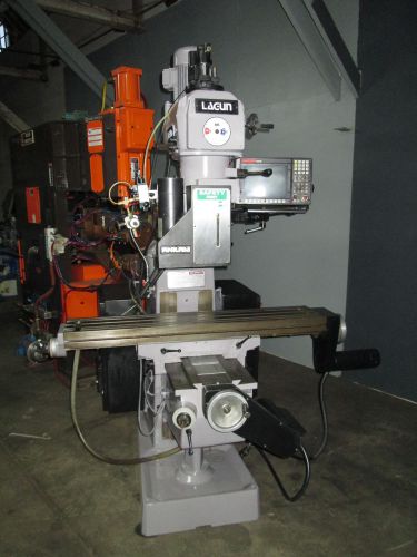 Beautiful lagun 3 axis cnc knee milling machine millmatic iii with anilam 1100m for sale