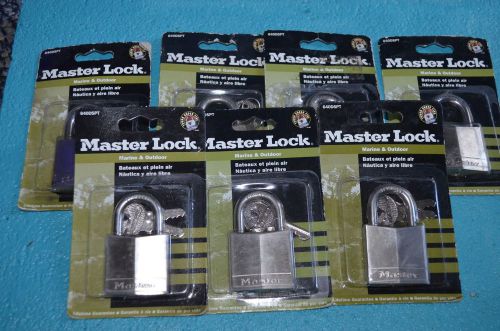 7 Master Locks Marine &amp; Outdoor Stainless steel!!