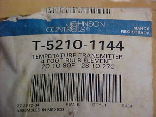 JOHNSON CONT. Temperature Transmitter T5210-1144 ..  ZC-43