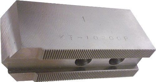 USST KT-10200P Steel Soft Chuck Jaws for 10&#034; CNC Lathe Chucks, 2&#034; Tall (Set of 3