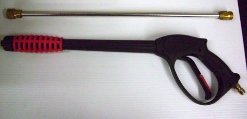Pressure washer gun w/ 19&#034; wand quick connect tip style 5000psi 340 bar new for sale