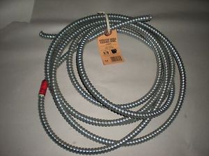 18 feet long x  3/8&#034; flexible steel conduit for sale