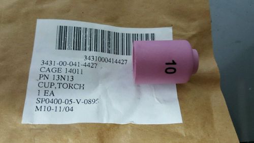 WeldingCity 10 Ceramic Cup Nozzles 13N13 #10 for TIG Welding Torch 9/20/25