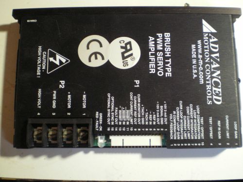 AMC 30A8T SERVO AMPLIFIER for PARTS ONLY