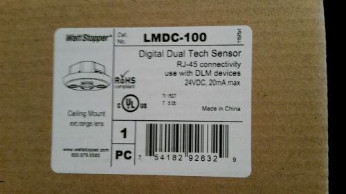 Watt stopper lmdc-100 digital dual tech sensor for sale
