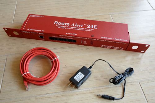 AVTECH Room Alert 24E w/ built-in Temperature &amp; Humidity sensor (R24-81363)
