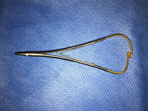 Mathieu Needle Holder TC short tip 14 cm gold surgical suture Dental Germany