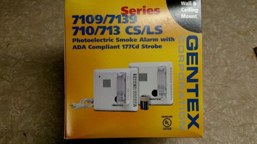 Gentex 7139CS-C Photoelectric Smoke Alrm with piezo and 117CD Strobe