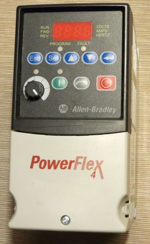 Allen Bradley 22A-B8P0N104 Ser A PowerFlex 4 AC Drive 200-240V 3-Ph 8A 1.5kW 2HP