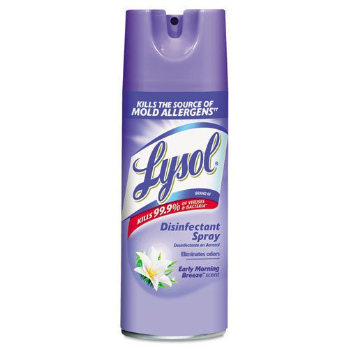 Disinfectant Spray, Early Morning Breeze, 12oz, Aerosol Can