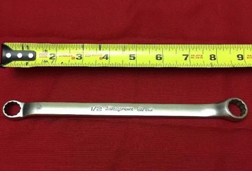 USED Snap On XB1618A Offset Box End Wrench 1/2&#034; x 9/16&#034;