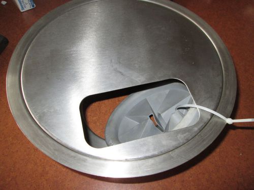 12&#034; stainless steel drop in sink bowl for garbage disposal