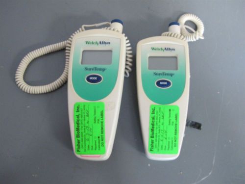 Lot of 2 - Welch Allyn SureTemp Plus 679 Thermometer
