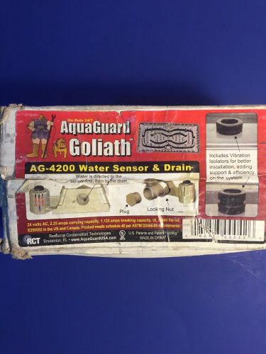 GOLIATH AQUAGUARD AG 4200 WATER SENSOR &amp; DRAIN, NEW!