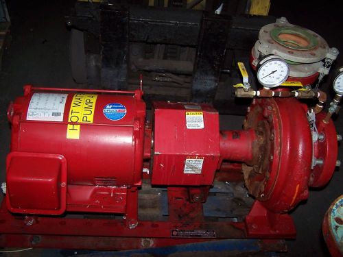 Bell &amp; gossett 15 hp centrifugal pump 4&#034;x5&#034; model 4e  400 gpm 85 ft-hd 230/460v for sale