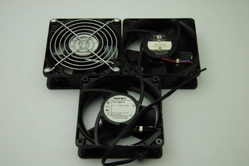 Lot of 3 Papst 120mm Axial Fans