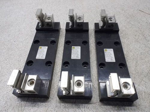 SQUARE D 9080 FB1641 FUSEHOLDER (LOT OF 3) USED