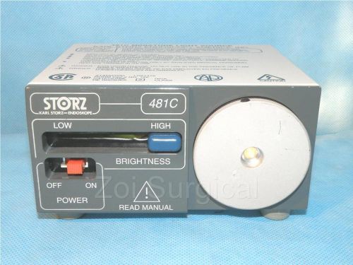 STORZ 481C miniature Endoscopy Light Source