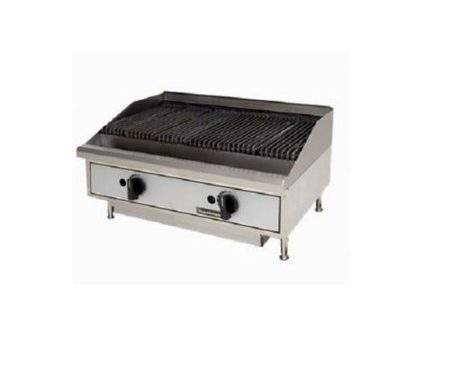 Toastmaster TMLC24, 24-Inch Countertop Lavarock Gas Charbroiler, UL