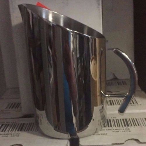 NEW Fortessa Stainless Steel 6oz Creamer Pitcher ( LOT OF 5 )