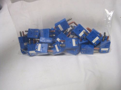 Lot of 30 Omega T type Male Thermocouple Connectors