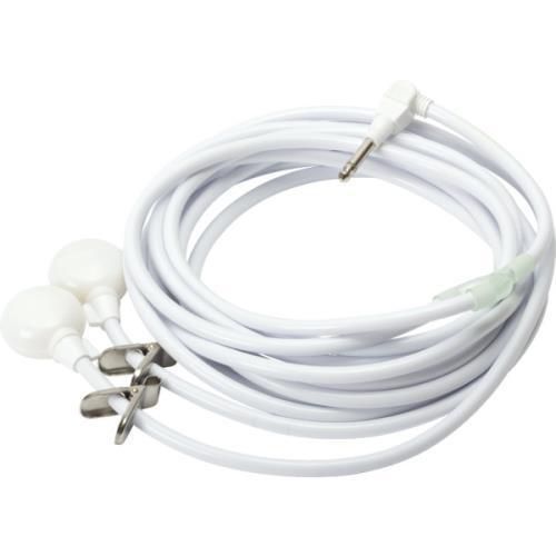 Nurse call cord pneumatic airbulb 1/4&#034; phono plug 10&#039; double for sale