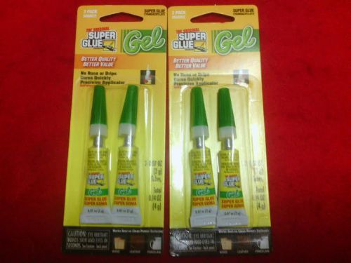 2 X Super Glue 2 Pack, 2 Grams Super Glue Gel SGGM22-12