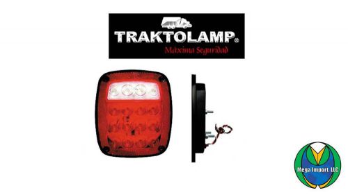 Led tail light for truck, trailer - park, reverse 16 flashing led (12v/24v) for sale