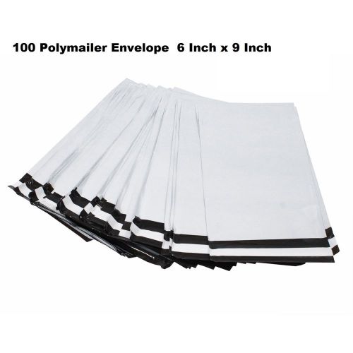 100pc 6 inch x 9 inch polymailer envelope shipping postal secure bags envelope for sale