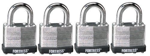 Master lock 1803q laminated steel padlock, 1-1/2-inch, 4-pack for sale